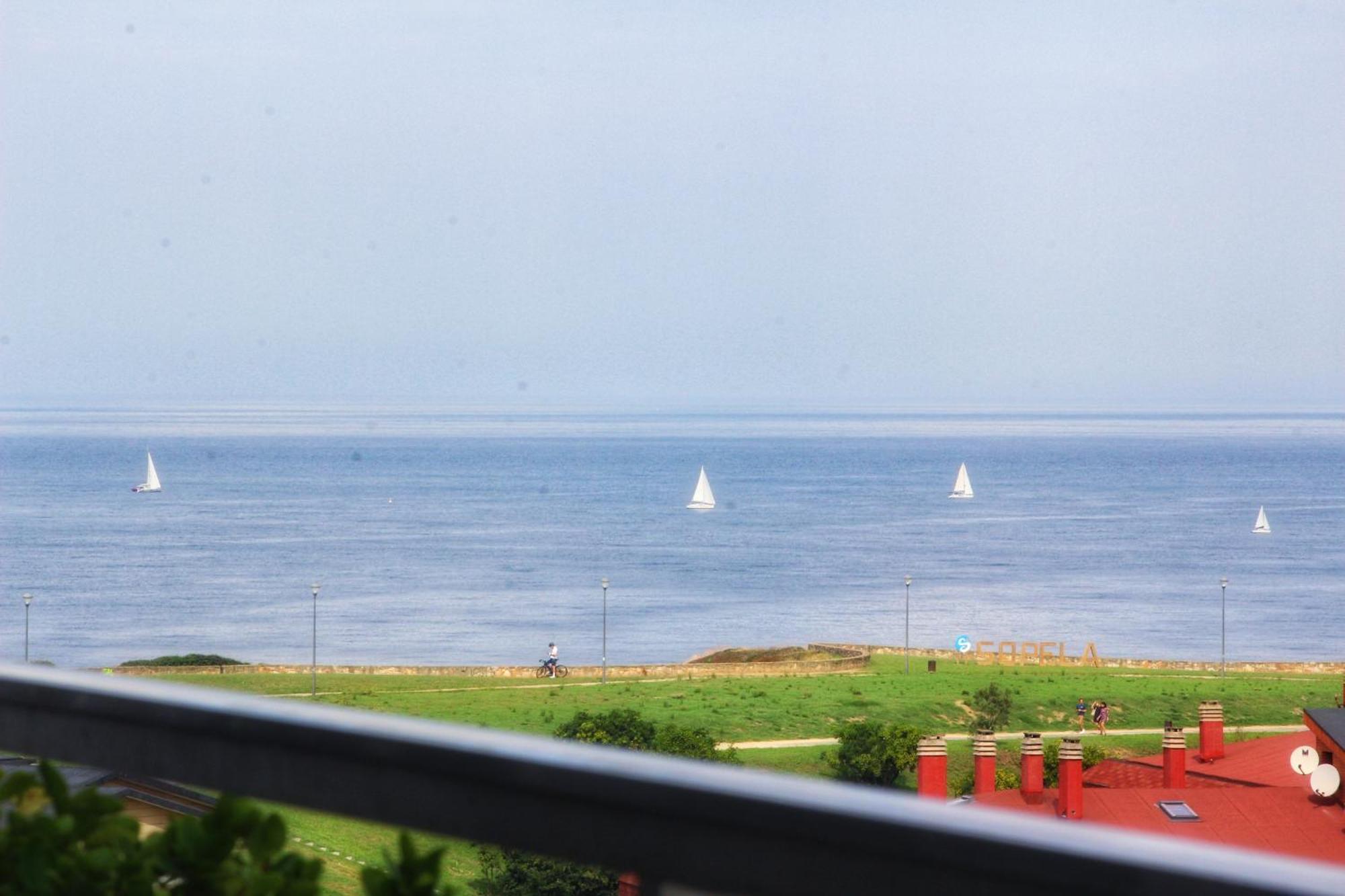 Junto A Las Playas,Dos Terrazas Y Vistas Al Mar Sopelana Exteriör bild